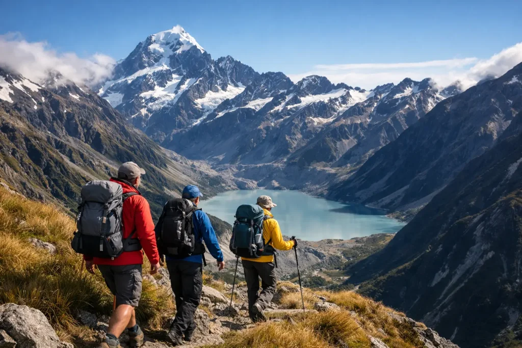 Guided Alpine Trekking in New Zealand