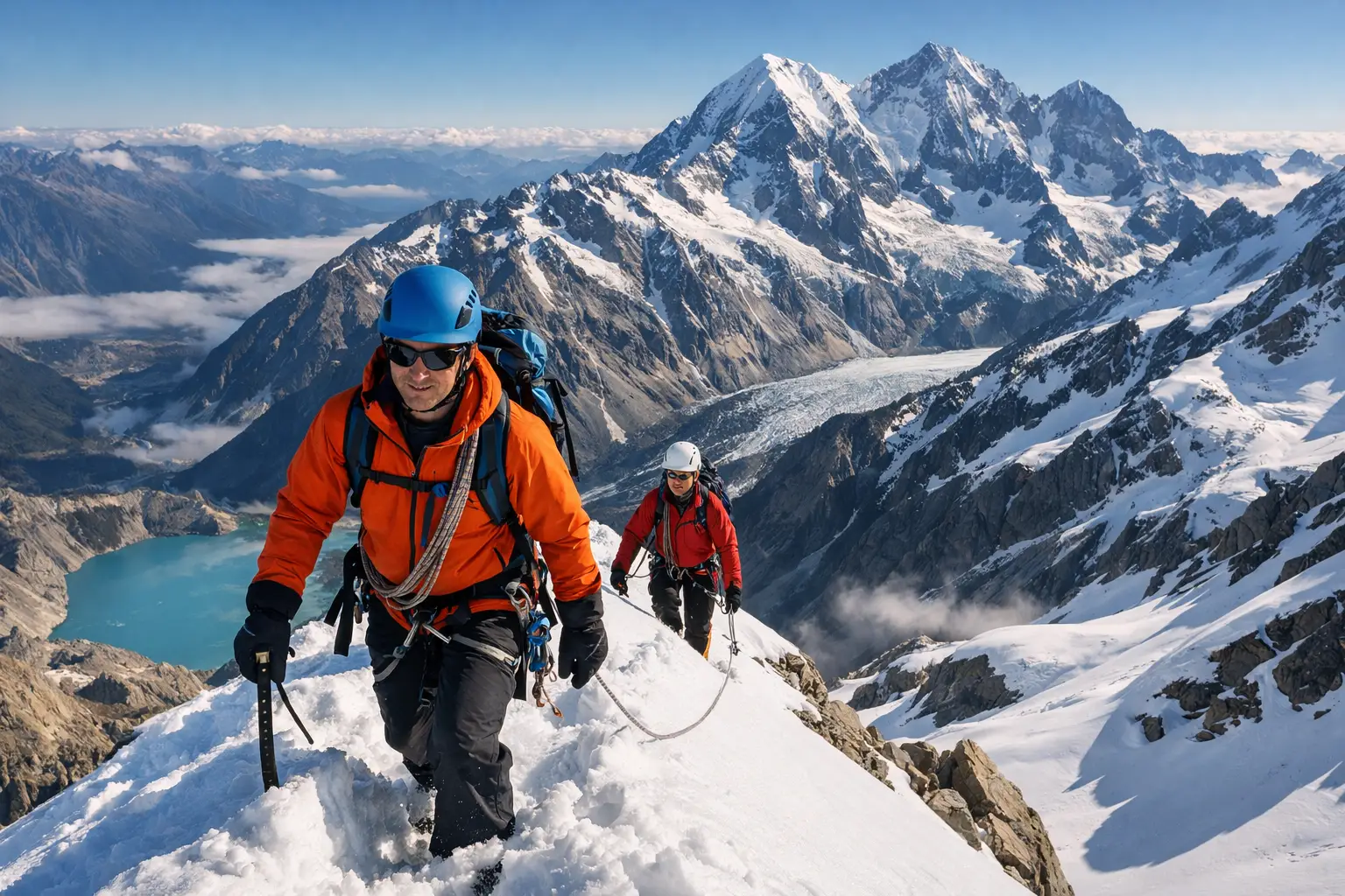 Guided Mountaineering in New Zealand