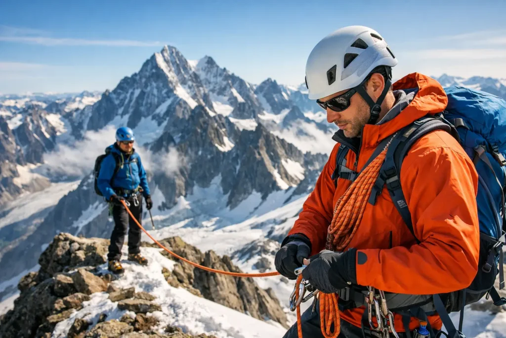 How to Learn Alpine Climbing Safely