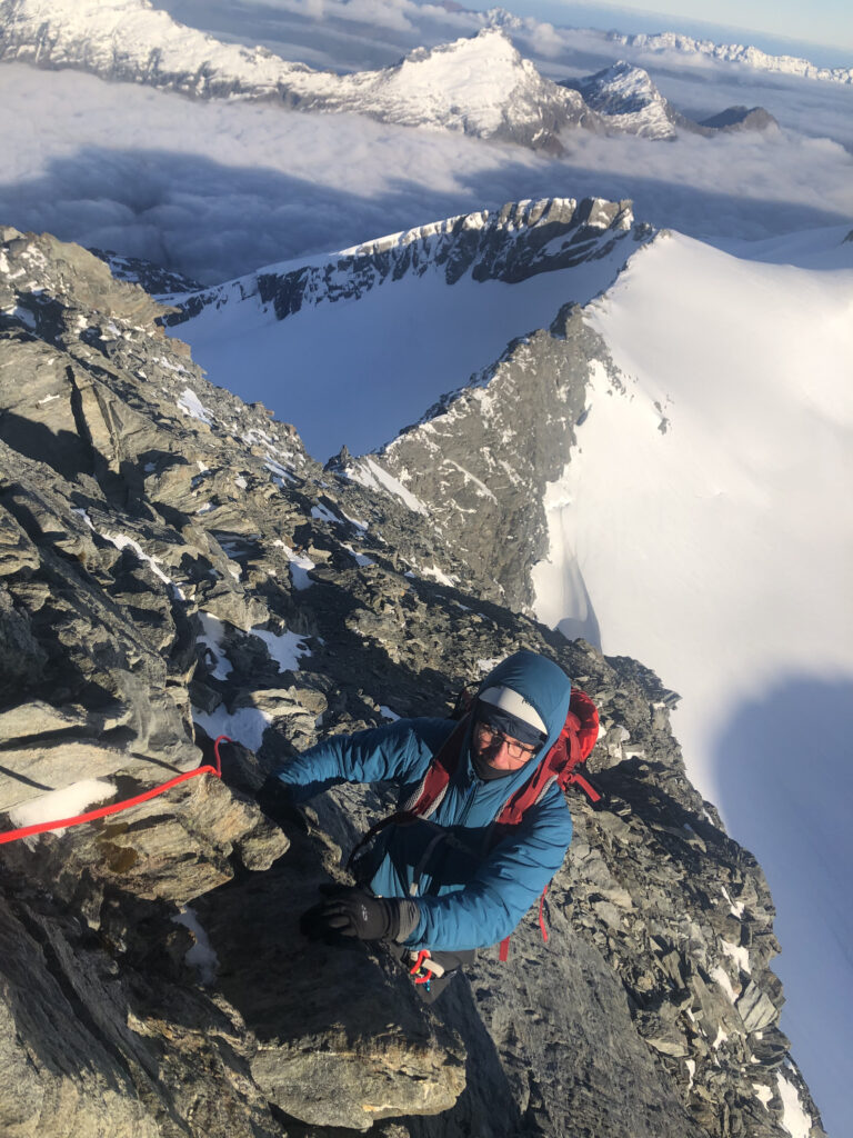 Mt Aspiring - Climbing the North West Ridge