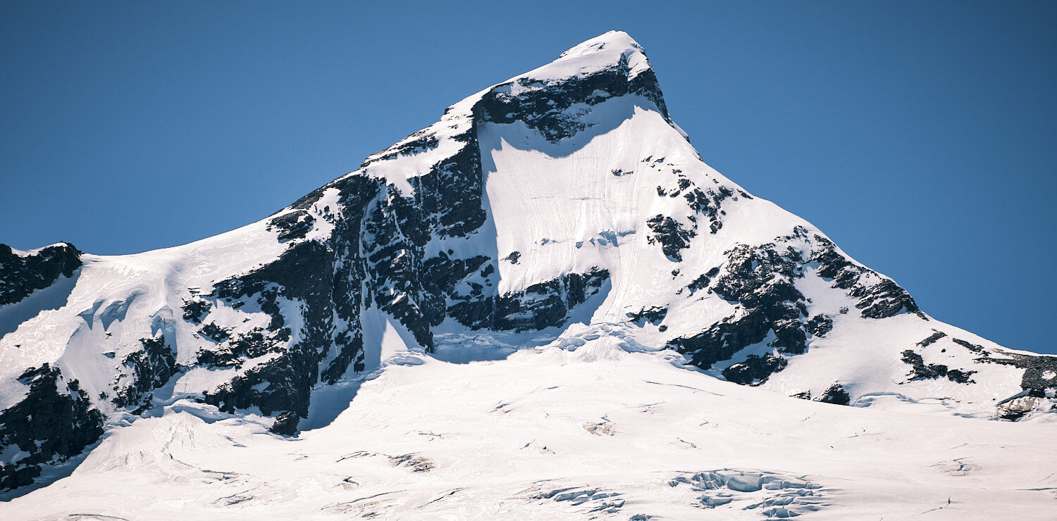 Mt Aspiring - with the Northwest and Southwest ridges visible