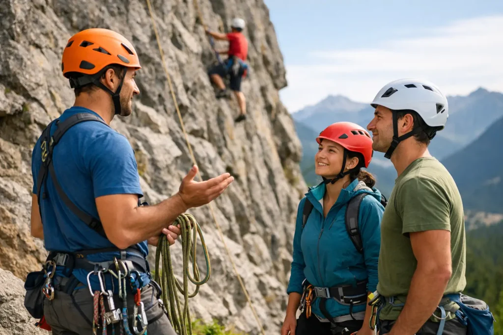 Guided Rock Climbing Instruction Explained