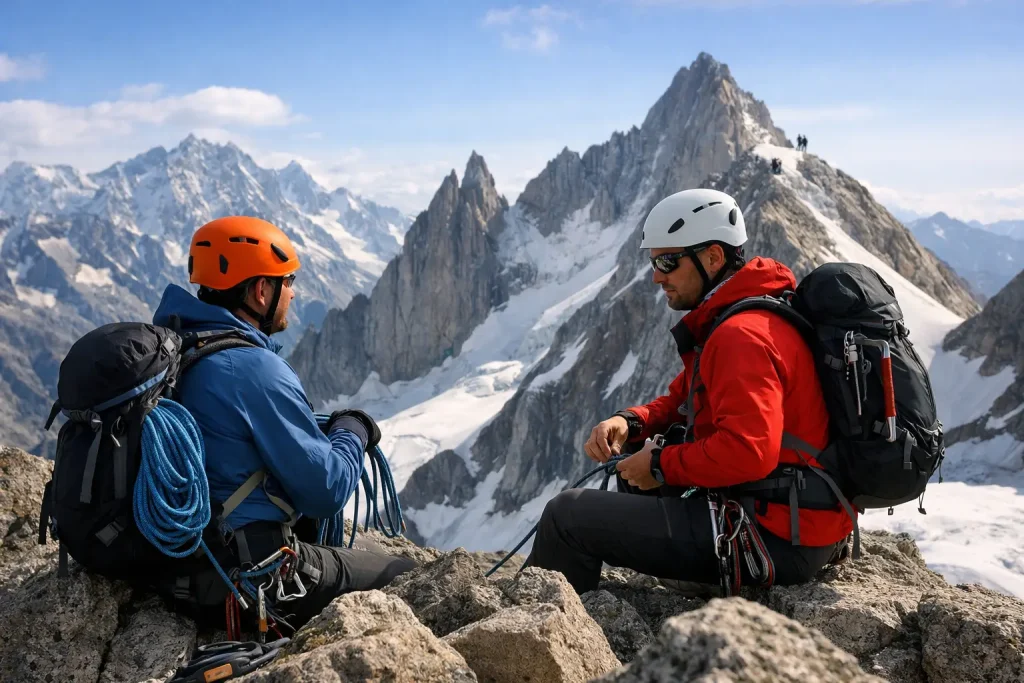 How to Start Alpine Climbing Safely