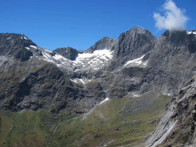 Sabre Peak from Gertrude Saddle