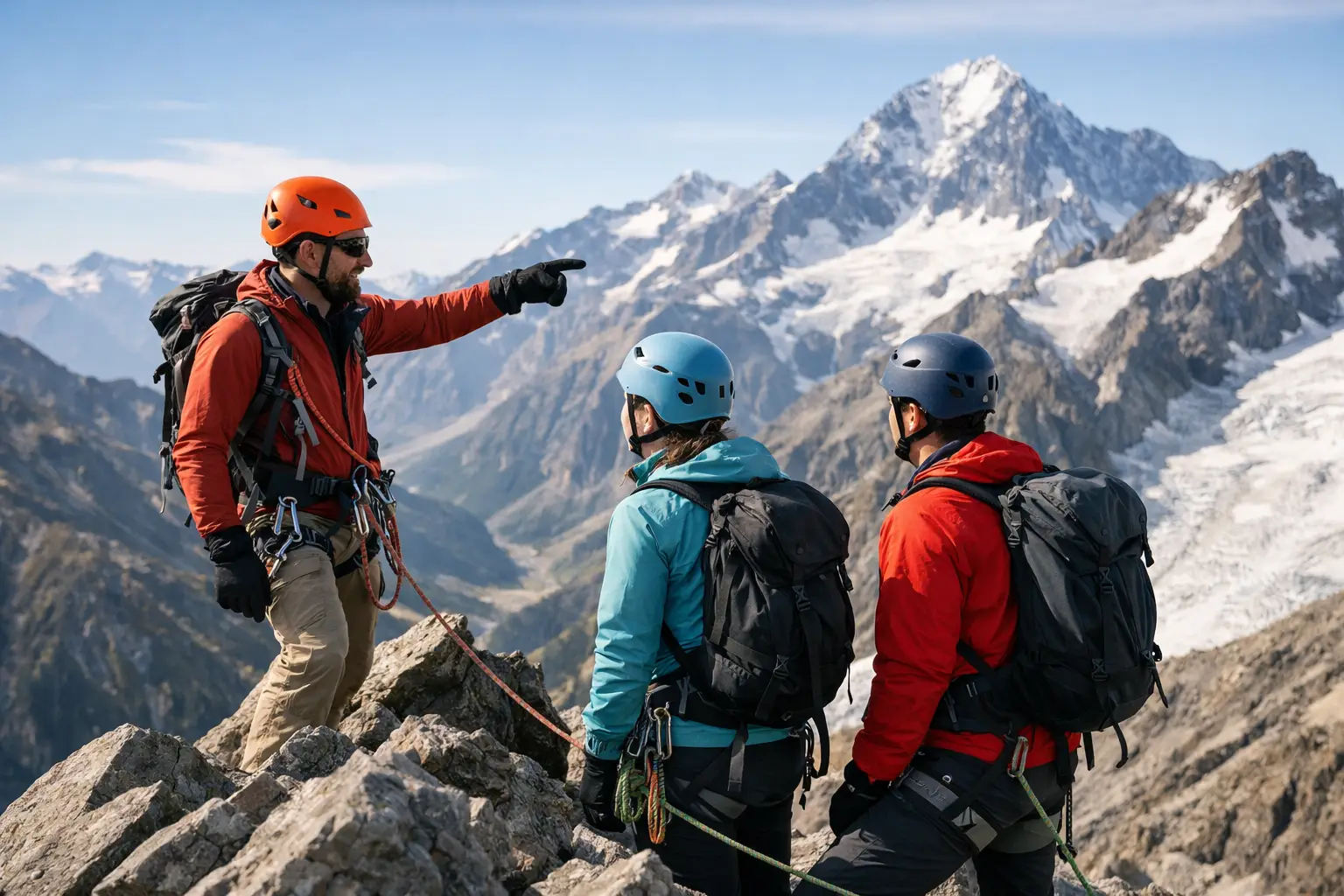 What Guided Alpine Rock Climbing Requires