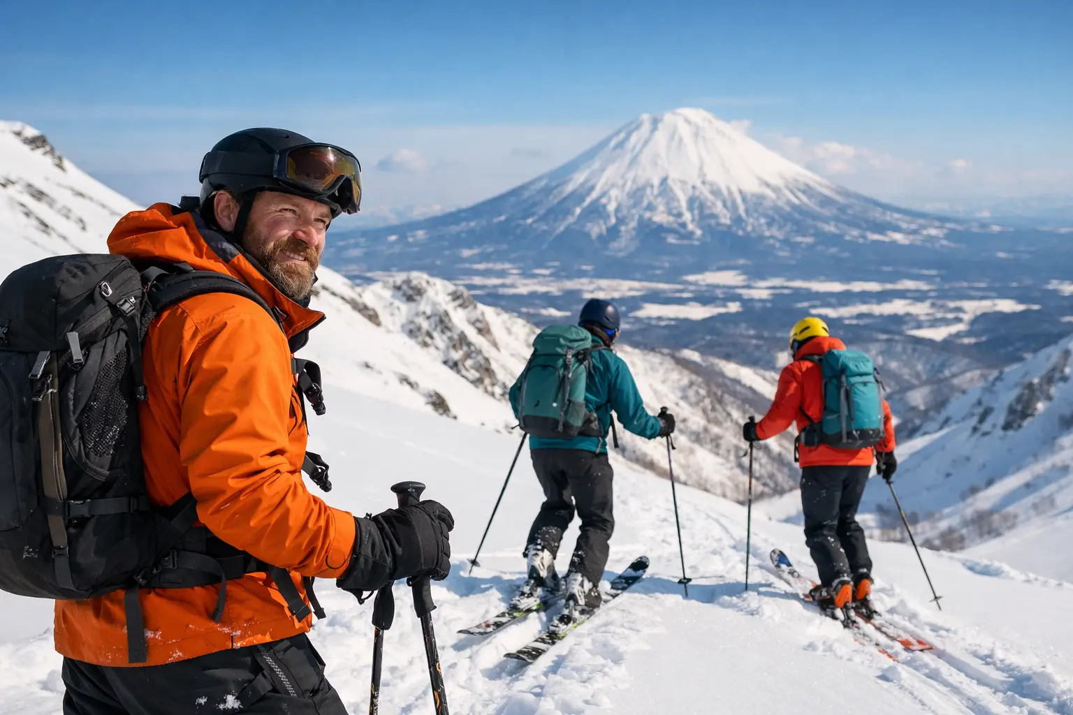 Ski Touring in Hokkaido Japan for Strong Skiers